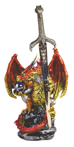 Dragon/Sword RD 5"H