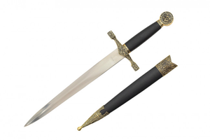 Dragon Pommel Dagger - Gold