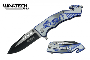 Blue Pocket Knife