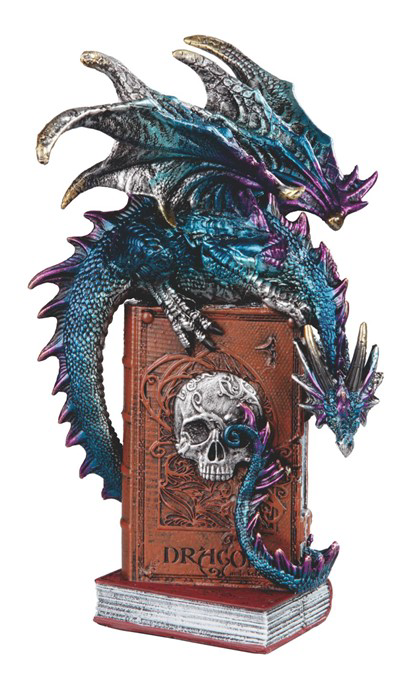 Dragon, BL onBook 8 3/4"H