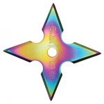 Rainbow Throwing Star