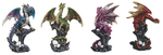 Dragon Guarding Eggs 4/S 4"H