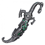 Emerald Green Dragon Dagger