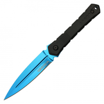 Fixed Blade Throwing Knife - Blue