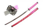 Pink Katana with Dragon Scabbard