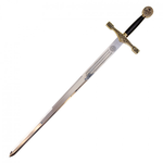 Excalibur Gold Sword with Plaque