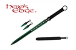2 Tone Blade Sword with Sheath - Green