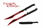 2 Tone Blade Sword with Sheath - Red