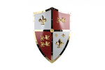 Royal Knight Shield - Red