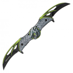 Green Dragon Double-Bladed Knife