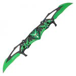 Green Dragon Double-Bladed Knife