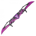 Purple Dragon Double-Bladed Knife