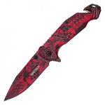 Red Camo Pocket Knife