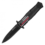 Firefighter Flag Folding Knife